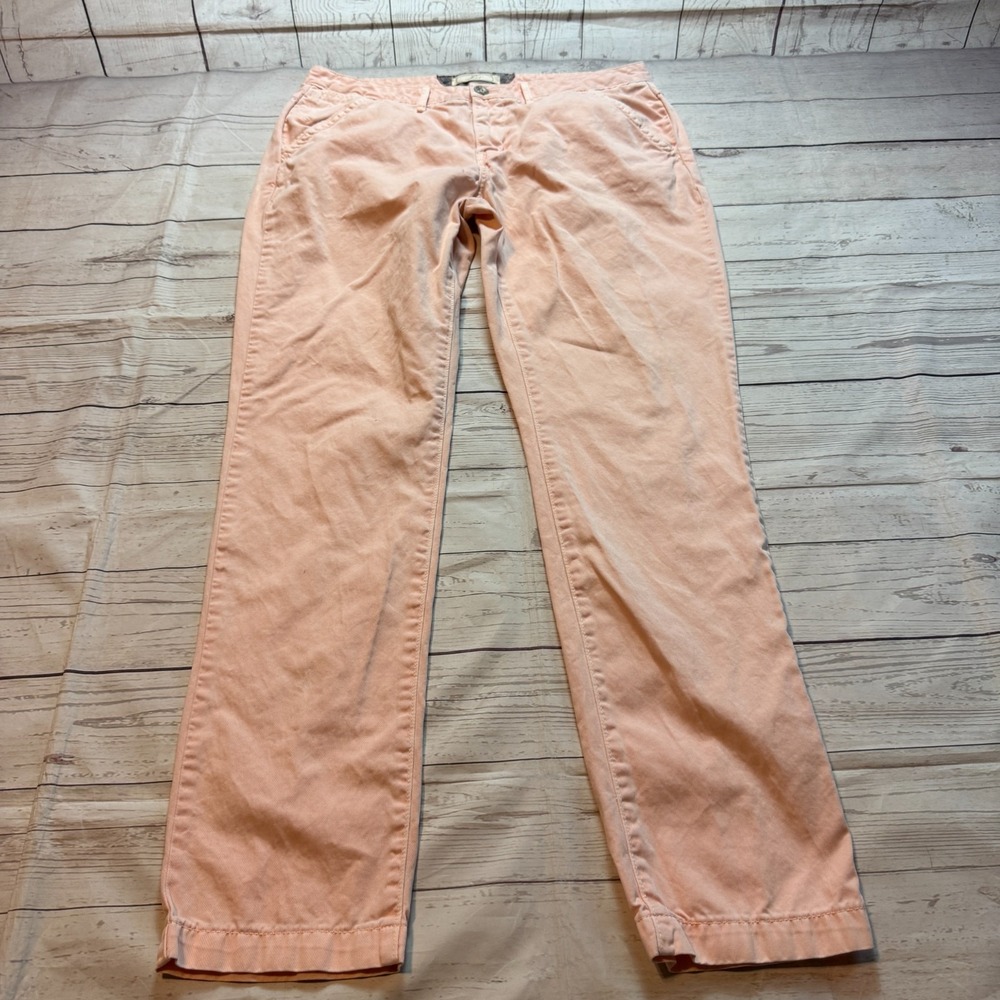 Levis Light‎ Pink Straight Fit Pants Women's Size 12 M (Fits 34x31)